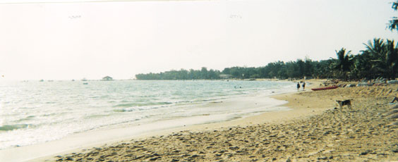 La plage à Saly